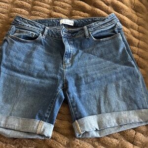 LOFT Classic Blue Jean Shorts